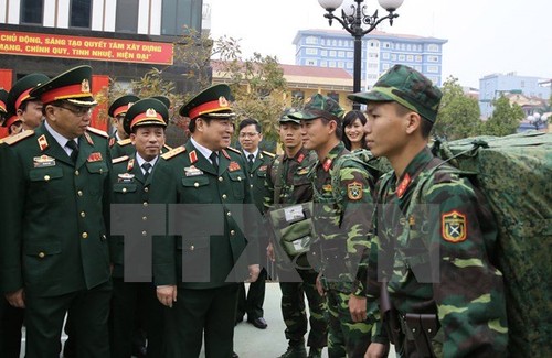 Đại tướng Ngô Xuân Lịch: Tăng cường tiềm lực, thế trận quốc phòng của đất nước - ảnh 1